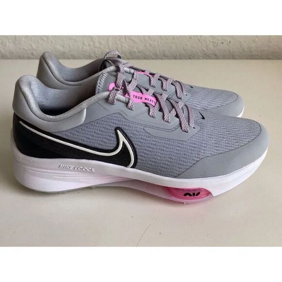 Nike Air Zoom Infinity‎ Tour Next Golf Shoes Wolf Grey Pink DC5221-060 Men’s 8.5 main image 8